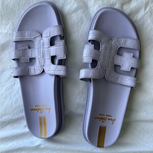 Sam Edelman Women's Valari Slide Sandals in Misty Lilac